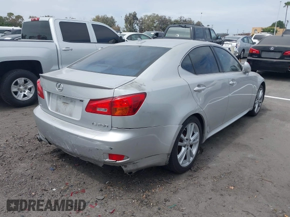 2007 Lexus IS 250 с VIN JTHBK262772039723, выставлен на аукционе IAAI как лот 42544546 с пробегом 134 050 миль миль и . История ставок и продаж доступна на DreamBid. Изображение 4.
