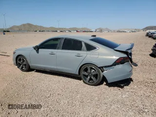 2024 Honda Accord Sport с VIN 1HGCY2F55RA050213, выставлен на аукционе Copart как лот 54633855 с пробегом 17 341 миль миль и Списание • Salvage title. История ставок и продаж доступна на DreamBid. Изображение 2.