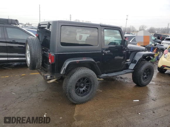 2010 Jeep Wrangler Sahara with VIN 1J4AA5D19AL110394, listed as a Copart auction lot 43793365 with 116,190 mi miles and Clean title. Bid and sale history available at DreamBid. Image 3.