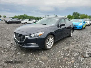 2017 Mazda 3 Touring with VIN 3MZBN1V7XHM120531, listed as a Copart auction lot 63964275 with 91,143 mi miles and Salvage title. Bid and sale history available at DreamBid. Image 1.