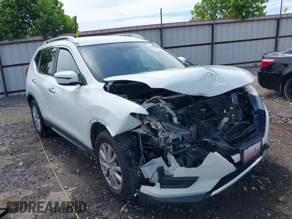 2019 Nissan Rogue SV with VIN KNMAT2MT3KP527956, listed as a IAAI auction lot 42617872 with 119,450 mi miles and . Bid and sale history available at DreamBid. Image 1.