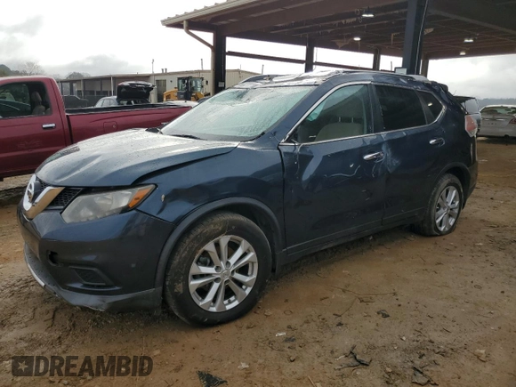 2016 Nissan Rogue SV with VIN KNMAT2MT0GP610221, listed as a Copart auction lot 42750175 with 111,277 mi miles and Salvage Title. Bid and sale history available at carsss.com. Image 1.