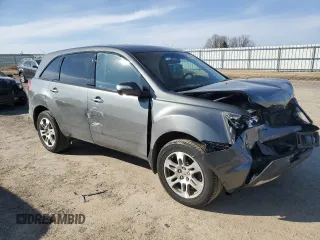 2007 Acura MDX Tech Pkg with VIN 2HNYD28327H546266, listed as a Copart auction lot 48705615 with 118,915 mi miles and Clean Title. Bid and sale history available at carsss.com. Image 4.