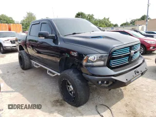 2013 Ram 1500 Sport с VIN 1C6RR7MT0DS722905, выставлен на аукционе Copart как лот 56303593 с пробегом 206 262 миль миль и Списание • Salvage title. История ставок и продаж доступна на DreamBid. Изображение 4.