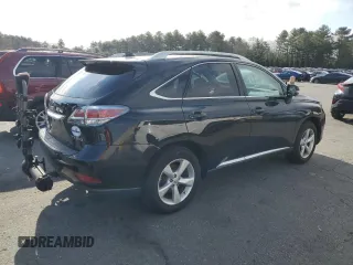 2014 Lexus RX 350 with VIN 2T2BK1BA9EC250036, listed as a Copart auction lot 51103065 with 165,264 mi miles and Salvage Title. Bid and sale history available at DreamBid. Image 3.