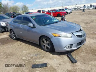 2012 Acura TSX Tech Pkg with VIN JH4CU2F69CC030348, listed as a IAAI auction lot 41718820 with 149,672 mi miles. Bid and sale history available at carsss.com. Image 1.