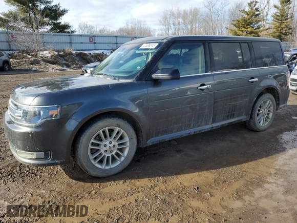 2016 Ford Flex SEL with VIN 2FMHK6C87GBA16458, listed as a Copart auction lot 43538815 with 118,405 mi miles and Clean Title. Bid and sale history available at carsss.com. Image 1.
