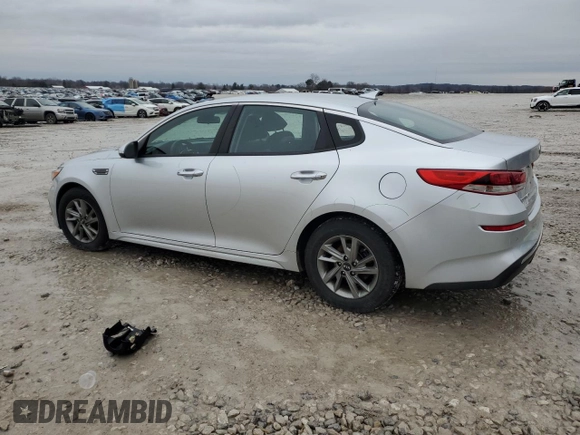 2019 Kia Optima LX with VIN 5XXGT4L3XKG295502, listed as a Copart auction lot 47432955 with 83,147 mi miles and Clean Title. Bid and sale history available at carsss.com. Image 2.