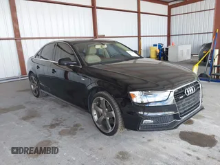 2015 Audi A4 Premium Plus with VIN WAUFFAFL9FN018103, listed as a IAAI auction lot 42168517 with 111,268 mi miles. Bid and sale history available at carsss.com. Image 1.