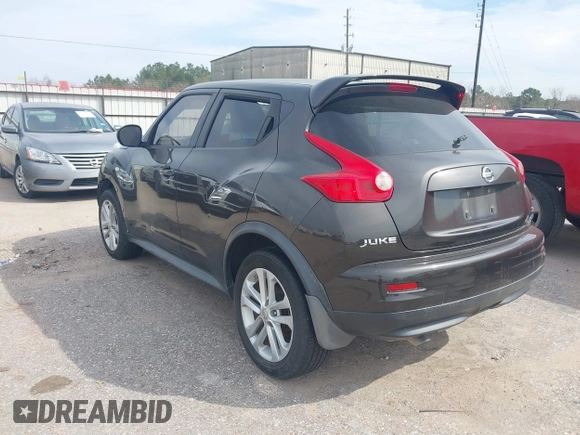 2013 Nissan Juke S with VIN JN8AF5MR1DT211984, listed as a IAAI auction lot 41612762 with 171,841 mi miles. Bid and sale history available at carsss.com. Image 3.