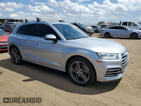 2018 Audi SQ5 Premium Plus with VIN WA1A4AFY7J2048896, listed as a Copart auction lot 67325664 with 108,292 mi miles and Clean Title. Bid and sale history available at DreamBid. Image 4.