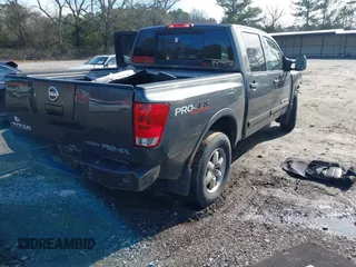 2012 Nissan Titan SV with VIN 1N6BA0ECXCN323520, listed as a IAAI auction lot 41195950 with 172,242 mi miles. Bid and sale history available at carsss.com. Image 4.