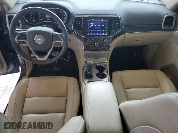 2019 Jeep Grand Cherokee Limited с VIN 1C4RJEBG1KC816874, выставлен на аукционе Copart как лот 58926935 с пробегом 36 704 миль миль и Списание • Salvage title. История ставок и продаж доступна на DreamBid. Изображение 8.