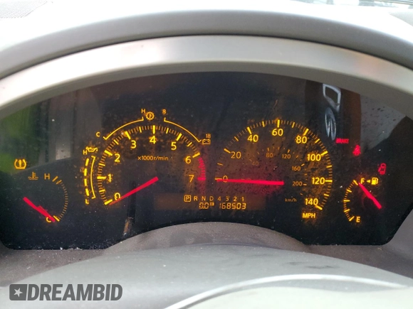 2005 Infiniti QX56 with VIN 5N3AA08A65N813953, listed as a Copart auction lot 83838814 with 168,503 mi miles and Salvage Title. Bid and sale history available at carsss.com. Image 9.
