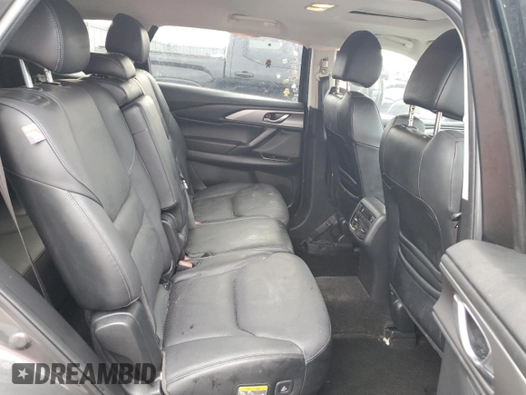 2023 Mazda CX-9 Touring with VIN JM3TCBCY4P0654597, listed as a Copart auction lot 55920855 with 58,534 mi miles and Salvage title. Bid and sale history available at DreamBid. Image 11.