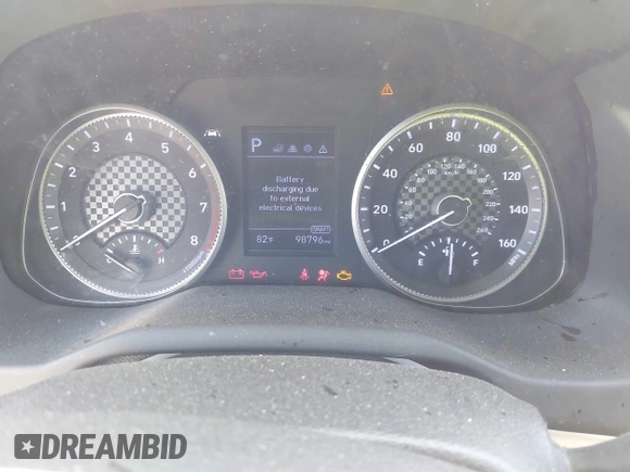 2020 Hyundai Elantra SEL with VIN 5NPD84LF2LH557534, listed as a IAAI auction lot 42481617 with 98,796 mi miles and . Bid and sale history available at DreamBid. Image 7.
