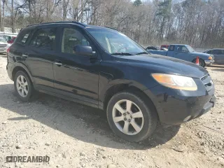 2009 Hyundai Santa Fe SE with VIN 5NMSH13E69H301612, listed as a Copart auction lot 49039005 with 214,882 mi miles and Salvage Title. Bid and sale history available at carsss.com. Image 4.