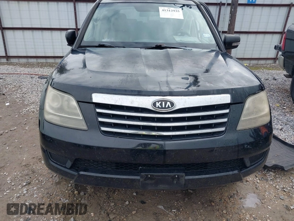 2009 Kia Borrego LX with VIN KNDJJ741895019408, listed as a IAAI auction lot 41312935 with 284,718 mi miles. Bid and sale history available at carsss.com. Image 13.