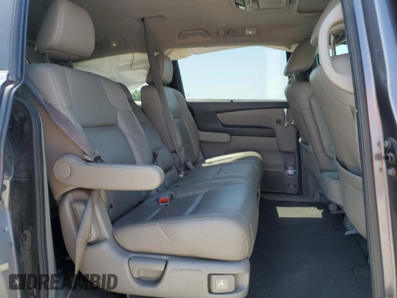 2016 Honda Odyssey EX-L with VIN 5FNRL5H63GB015091, listed as a Copart auction lot 53136355 with Not Provided miles and Salvage Title. Bid and sale history available at DreamBid. Image 11.