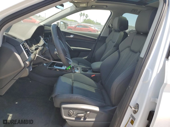 2024 Audi Q5 S line Premium with VIN WA1GAAFY9R2143457, listed as a Copart auction lot 51952465 with 1,480 mi miles and Salvage Title. Bid and sale history available at carsss.com. Image 7.