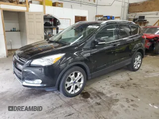 2015 Ford Escape Titanium with VIN 1FMCU9JX9FUA30970, listed as a Copart auction lot 41780275 with 106,114 mi miles and Salvage Title. Bid and sale history available at DreamBid. Image 1.