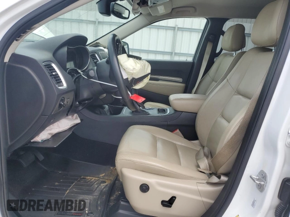 2020 Dodge Durango SXT with VIN 1C4RDHAG7LC307528, listed as a Copart auction lot 59709415 with 79,243 mi miles and Salvage title. Bid and sale history available at DreamBid. Image 7.