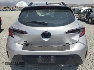 2022 Toyota Corolla Hatchback SE with VIN JTND4MBE2N3180993, listed as a Copart auction lot 64521414 with 15,393 mi miles and Salvage Title. Bid and sale history available at carsss.com. Image 6.