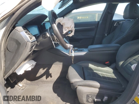 2022 BMW 4 Series M440i xDrive with VIN WBA13AW0XNFM27700, listed as a Copart auction lot 48406425 with Not provided miles and Salvage title. Bid and sale history available at DreamBid. Image 7.