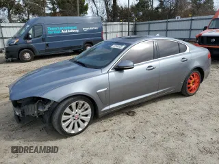 2014 Jaguar XF SC with VIN SAJWA0EX7E8U27912, listed as a Copart auction lot 47559355 with 113,446 mi miles and Salvage Title. Bid and sale history available at DreamBid. Image 1.