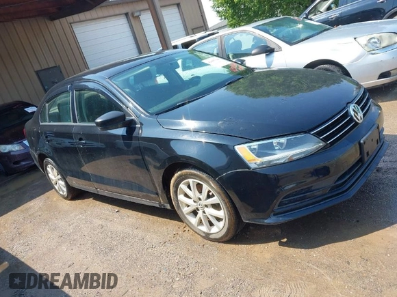 2015 Volkswagen Jetta Sedan 1.8T SE with VIN 3VWD17AJ6FM285921, listed as a IAAI auction lot 42005164 with 173,028 mi miles. Bid and sale history available at carsss.com. Image 1.
