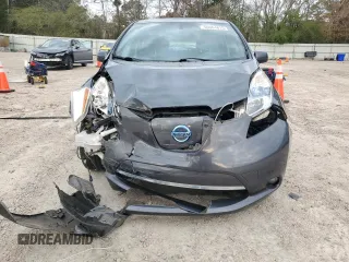 2013 Nissan LEAF SL with VIN 1N4AZ0CP2DC412966, listed as a Copart auction lot 50064615 with 115,470 mi miles and Salvage Title. Bid and sale history available at carsss.com. Image 5.