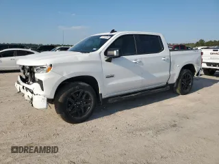 2023 Chevrolet Silverado 1500 RST with VIN 2GCUDEED2P1147143, listed as a Copart auction lot 50763795 with 37,194 mi miles and Salvage Title. Bid and sale history available at carsss.com. Image 1.