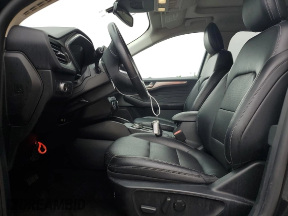 2021 Ford Escape Titanium with VIN 1FMCU9J97MUA58524, listed as a Copart auction lot 61045765 with 91,575 mi miles and Clean title. Bid and sale history available at DreamBid. Image 7.