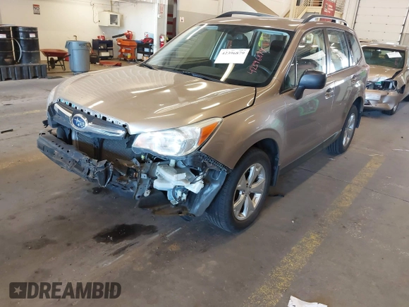 2015 Subaru Forester 2.5i with VIN JF2SJABC7FH808554, listed as a IAAI auction lot 42396879 with 54,850 mi miles and . Bid and sale history available at DreamBid. Image 2.