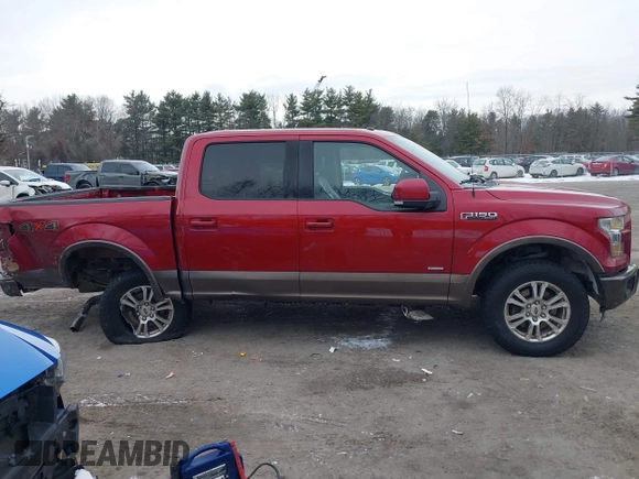 2015 Ford F-150 XLT with VIN 1FTEW1EP0FKE95314, listed as a IAAI auction lot 41471793 with 107,715 mi miles. Bid and sale history available at carsss.com. Image 13.