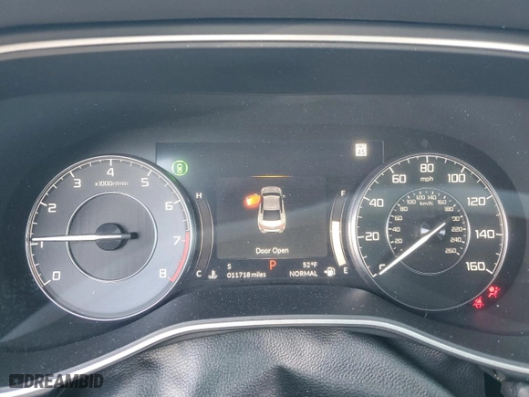 2021 Acura TLX w/Advance Package with VIN 19UUB5F60MA007875, listed as a Copart auction lot 42486525 with 11,718 mi miles and Non Repairable. Bid and sale history available at carsss.com. Image 9.