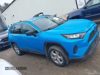 2021 Toyota RAV4 Hybrid LE with VIN 4T3L6RFV6MU027790, listed as a IAAI auction lot 41828702 with 63,411 mi miles. Bid and sale history available at carsss.com. Image 14.