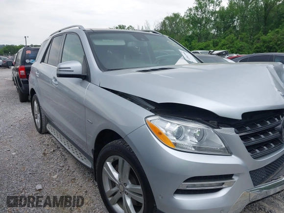 2012 Mercedes-Benz M with VIN 4JGDA5HB3CA018357, listed as a IAAI auction lot 42061006 with 130,116 mi miles. Bid and sale history available at carsss.com. Image 1.