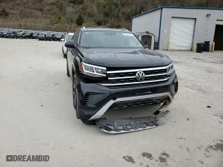 2023 Volkswagen Atlas Cross Sport 2.0T SE with VIN 1V2LC2CA4PC227994, listed as a Copart auction lot 82517774 with 22,375 mi miles and Salvage Title. Bid and sale history available at carsss.com. Image 12.
