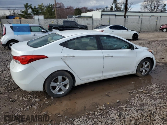 2013 Hyundai Elantra Limited with VIN 5NPDH4AE3DH341980, listed as a Copart auction lot 50738465 with 179,913 mi miles and Salvage Title. Bid and sale history available at DreamBid. Image 3.