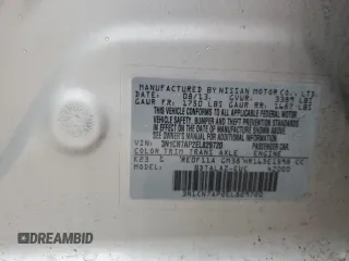 2014 Nissan Versa SV with VIN 3N1CN7AP2EL829720, listed as a Copart auction lot 51976715 with 38,914 mi miles and Salvage Title. Bid and sale history available at DreamBid. Image 14.