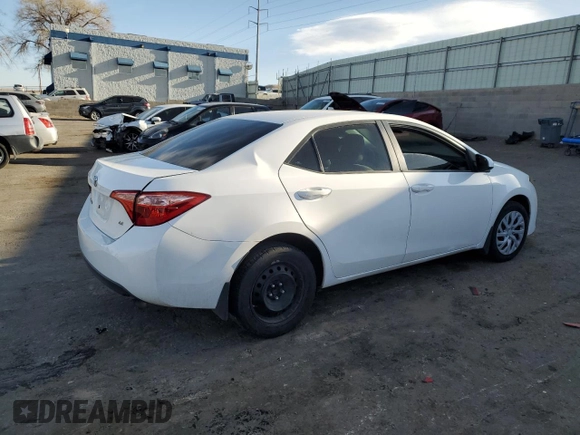 2019 Toyota Corolla L with VIN 2T1BURHE3KC244915, listed as a Copart auction lot 48806785 with 131,372 mi miles and Salvage Title. Bid and sale history available at DreamBid. Image 3.