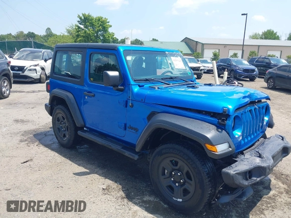 2022 Jeep Wrangler Sport S с VIN 1C4HJXAG4NW227250, выставлен на аукционе IAAI как лот 42557443 с пробегом 72 426 миль миль и . История ставок и продаж доступна на DreamBid. Изображение 1.