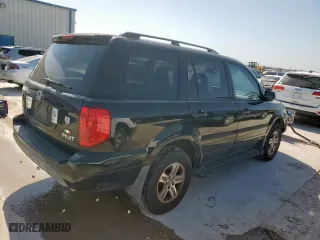 2005 Honda Pilot EX-L with RES with VIN 5FNYF18665B030144, listed as a Copart auction lot 52418395 with 262,064 mi miles and Clean Title. Bid and sale history available at carsss.com. Image 3.
