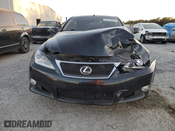 2013 Lexus IS 250 C with VIN JTHFF2C23D2528819, listed as a Copart auction lot 81114574 with 108,801 mi miles and Salvage title. Bid and sale history available at DreamBid. Image 5.