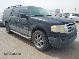 2007 Ford Expedition EL XLT with VIN 1FMFK15547LA56302, listed as a IAAI auction lot 41805801 with 229,803 mi miles. Bid and sale history available at carsss.com. Image 1.