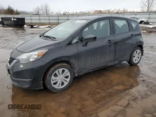 2019 Nissan Note SV with VIN 3N1CE2CP7KL362516, listed as a Copart auction lot 42712255 with 88,076 mi miles and Salvage Title. Bid and sale history available at DreamBid. Image 1.