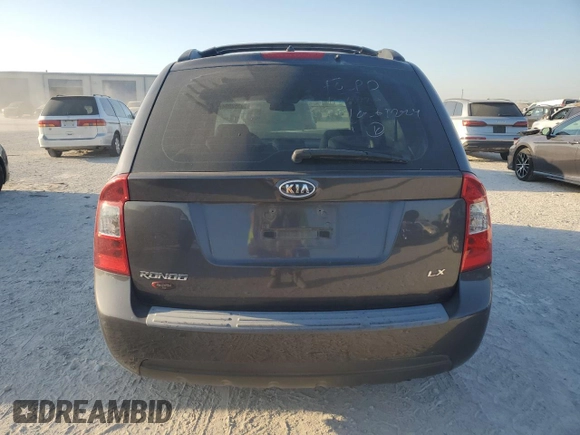 2008 Kia Rondo LX with VIN KNAFG525187201854, listed as a Copart auction lot 74352904 with 127,716 mi miles and Salvage Title. Bid and sale history available at carsss.com. Image 6.