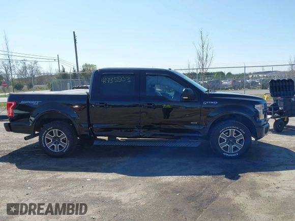 2016 Ford F-150 XLT with VIN 1FTEW1EP3GFB36386, listed as a IAAI auction lot 41935503 with 93,334 mi miles and . Bid and sale history available at carsss.com. Image 13.