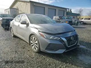 2021 Nissan Sentra SV with VIN 3N1AB8CV0MY312743, listed as a Copart auction lot 44067945 with 60,432 mi miles and Salvage Title. Bid and sale history available at DreamBid. Image 10.
